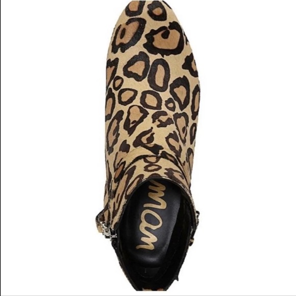 SALE OFR🆕SAM EDELMAN LEOPARD BOOTIES (Sz 6.5) - Picture 6 of 14